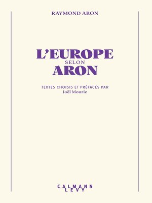 cover image of L'Europe selon Aron
